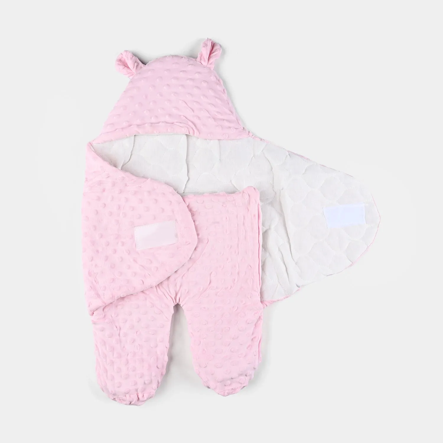 Baby Swaddle Minky Dot 0M  Pink