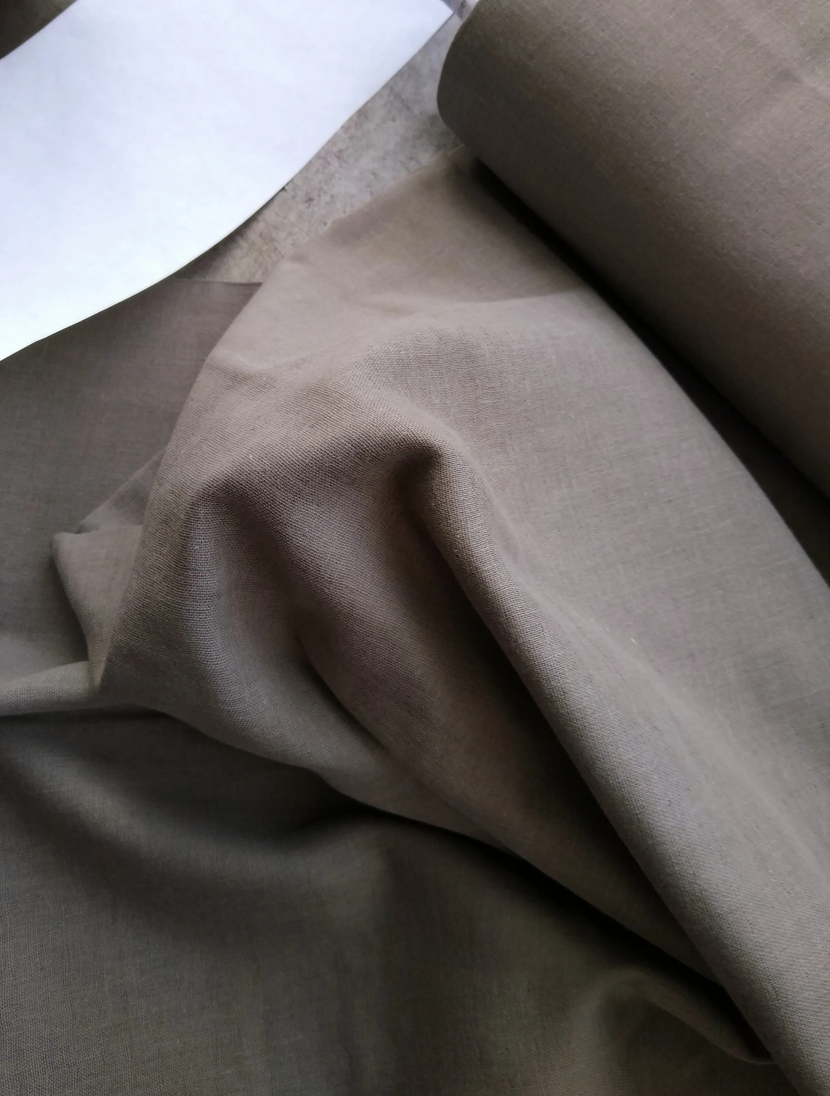 Cotton Double Gauze / Mushroom