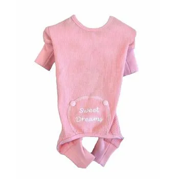 Doggie Design Santa's Dog Pajamas Pink